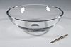 STEUBEN GLASS "SIGNATURE" BOWL WITH STERLING SCRIBE