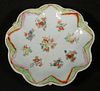 EARLY PORCELAIN LILY PAD FORM DISH