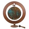 GONG WITH MALLET IN IRON STAND