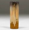 Fulper Pottery Drip Flambe Cylinder Vase c1910