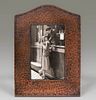 Early Michael Adams Hammered Copper Picture Frame