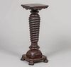 Aesthetic Movement Walnut Pedestal c1895