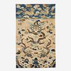 A large kesi tapestry "Dragons" panel 