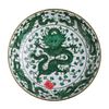 A CHINESE WHITE-GROUND GREEN GLAZED ‘DRAGON’ DISH