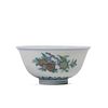 A CHINESE DOUCAI ‘FLORAL’ BOWL