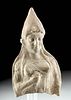 Fine Greek Terracotta Votive Bust of a Goddess