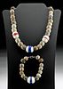 Necklace / Bracelet Stegodon Bones & Dutch Trade Beads