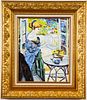 Katia Pissarro "Woman with Shawl" Oil on Canvas
