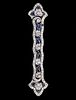 Art Deco Platinum, Diamond & Sapphire Pendant