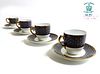 Set of Coalport for Tiffany & Co Cup & Saucers