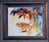 A painting by Hessam Abrishami, Signed