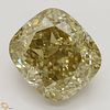 3.61 ct, Natural Fancy Brown Yellow Even Color, VS1, Cushion cut Diamond (GIA Graded), Unmounted, Appraised Value: $35,700 