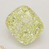 2.02 ct, Natural Fancy Light Yellow Even Color, VS2, Cushion cut Diamond (GIA Graded), Unmounted, Appraised Value: $21,600 