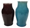 Two Large Pisgah Forest Pottery Vases