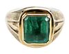 10kt. Emerald Ring
