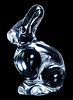 Baccarat Crystal Year of the Rabbit Figurine