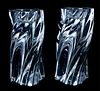 Pair, Baccarat Crystal Odilon Candle Holders