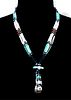 Old Pawn  Native American Beaded Heishi Necklace