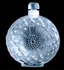 Large Lalique  Dahlia Crystal Scent Bottle