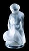 Lalique Crystal Figural Sculpture Leda & Swan