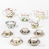 Assembled Strawberry Luster Tea Service