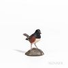 Jess Blackstone Carved and Painted Towhee