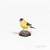 Jess Blackstone Carved and Painted Goldfinch
