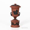 Wedgwood Rosso Antico Urn and Cover