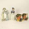 Lot of Four (4) Collectible Porcelain Figurines