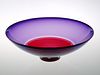 Incalmo Bowl - Hyacinth and Ruby Red