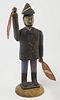 19th Century Carved Soldier Whirligig