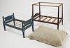 Two Antique Doll Beds