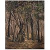 FERNANDO BEST PONTONES, Untitled, Signed, Oil on canvas, 22 x 17.7" (56 x 45 cm)