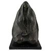 JORGE LUIS CUEVAS, Untitled, Signed and dated 77, Bronze sculpture III / X on marble base, 14.5 x 9.8 x 10" (37 x 25 x 25.5 cm) 