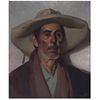 JOSÉ BARDASANO, Retrato de viejo, Signed, Oil on canvas, 23.6 x 19.6" (60 x 50 cm), RECOVERY PRICE