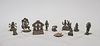 Collection of 18th & 19th Century Tibetan and Indian Miniature Bronzes