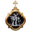Probably Limoges 19th Cent Religious Enamel Plaque