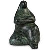 "Sitting Woman" Bronze Figure Sculpture