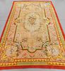 LG Semi Antique French Savonnerie Rug