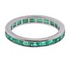 1940's Cartier Palladium Emerald Ring 