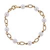 Mikimoto 14k Gold Pearl Bracelet 
