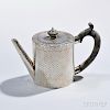 George III Sterling Silver Drum Teapot