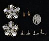 (6) Lot of Brooches & Earrings
