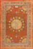 ANTIQUE AMRITSAR INDIAN RUG. 14 ft 2 in x 9 ft 4 in (4.32 m x 2.84 m)