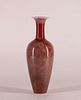 Chinese Peach Bloom Amphora Vase