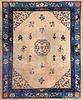 ANTIQUE CHINESE RUG. 9 ft 7 in x 8 ft 2 in (2.92 m x 2.49 m)
