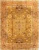 ANTIQUE INDIAN AMRITSAR RUG. 10 ft 4 in x 8 ft 4 in (3.15 m x 2.54 m)