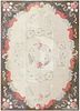 ANTIQUE AMERICAN HOOKED RUG. 13 ft 2 in x 9 ft 4 in (4.01 m x 2.84 m ).