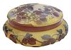 Galle Cameo Glass Dresser Box with Cover