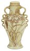 Thomas Webb & Sons "Ivory" Cameo Glass Vase